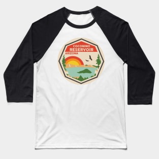 Coconino Reservoir Arizona Baseball T-Shirt